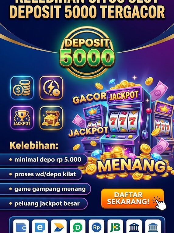 slot deposit 5000